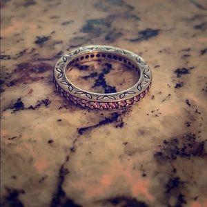 Pandora pink ring